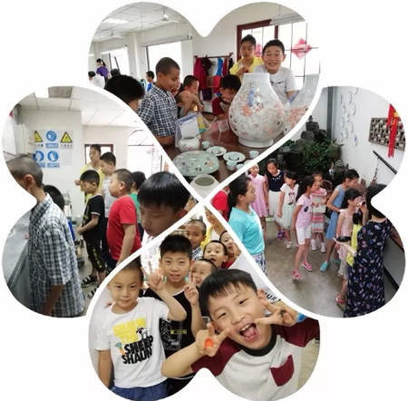 京彩瓷博物馆暑假活动参观