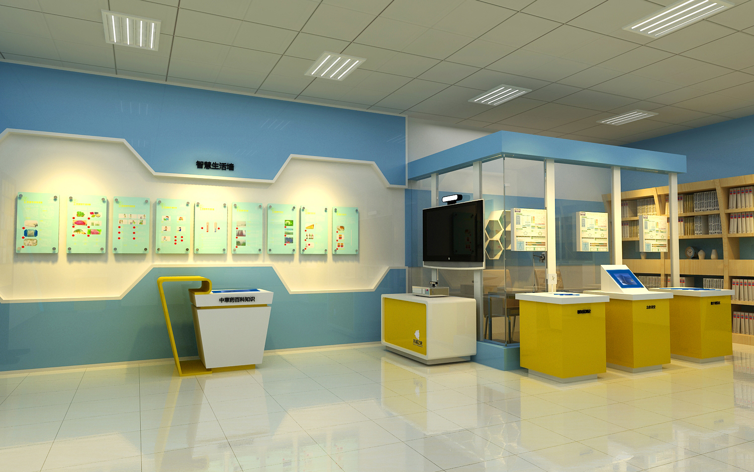 八达岭镇小浮坨社区科普体验厅